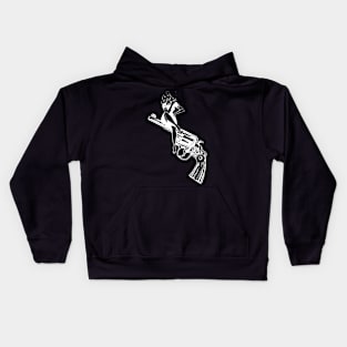 Smoking Gun Gal Kids Hoodie